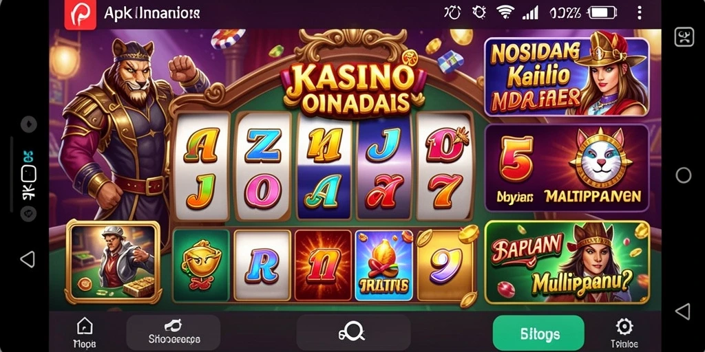 Karakter dalam game yang lucu dan penuh warna.