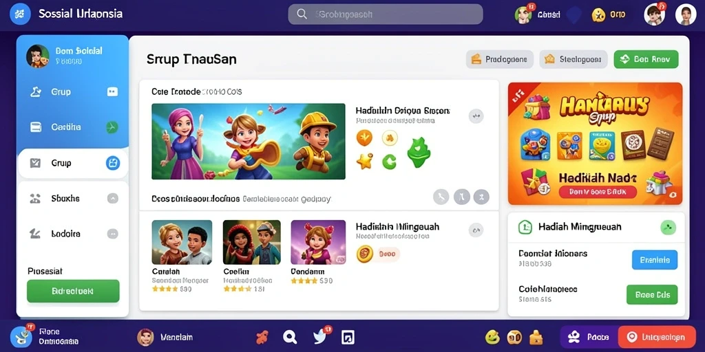 Tangkapan layar menampilkan sistem reward yang menarik.