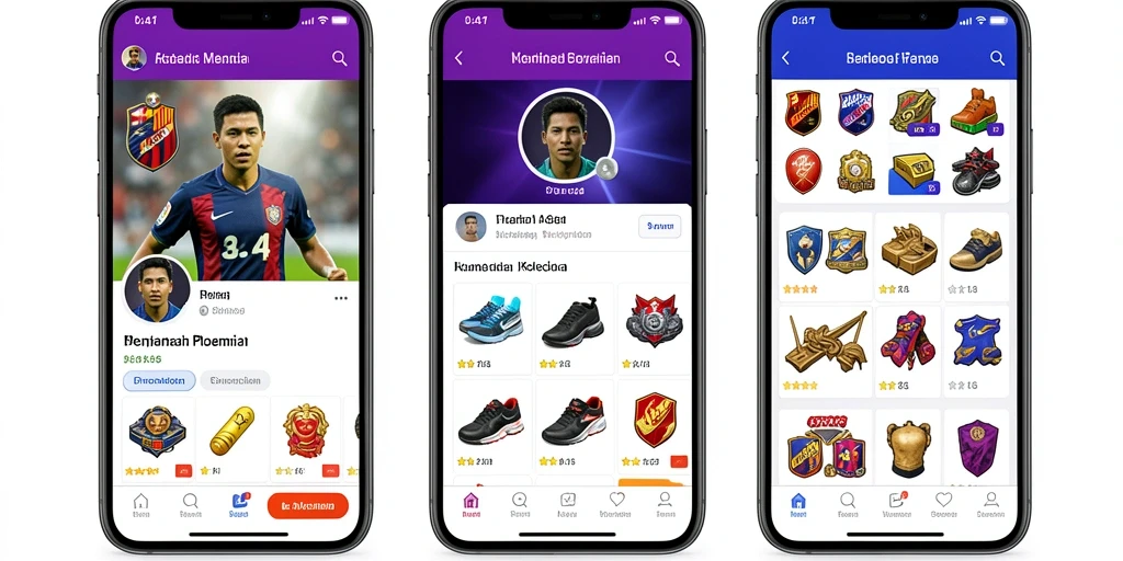 Interaksi sosial antar pemain di dalam game.