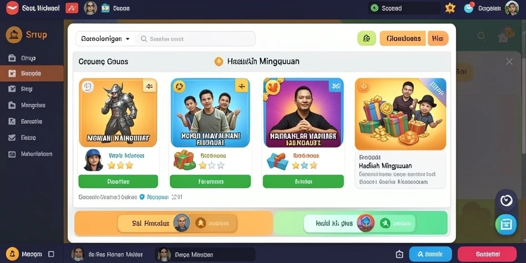 Sistem pertarungan yang dinamis dan menegangkan.