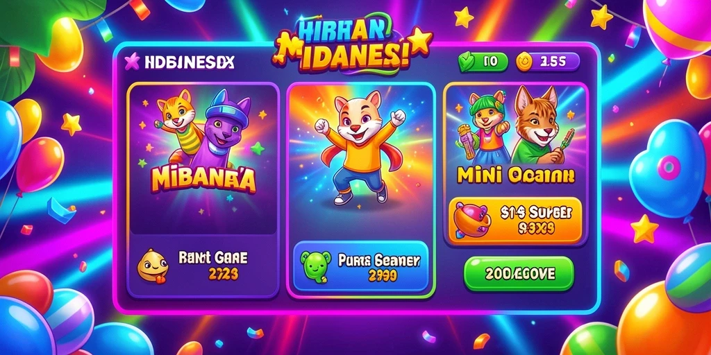 Beragam permainan judi yang tersedia untuk dimainkan.