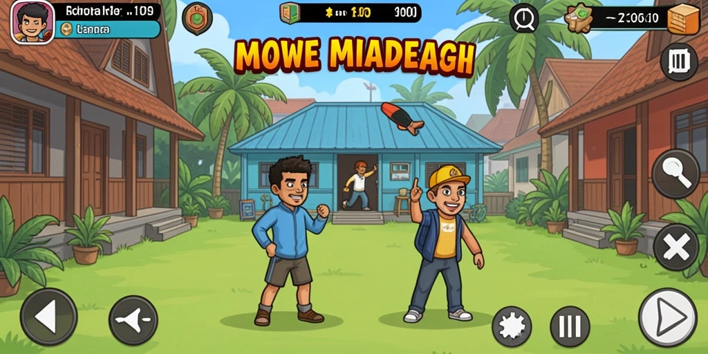 Tangkapan layar memperlihatkan level baru yang menantang.